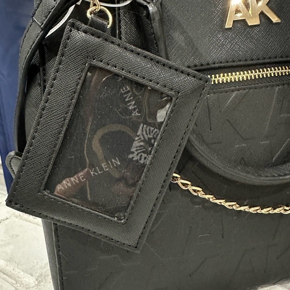 Anne Klein Black Satchel NWT - Picture 8 of 8